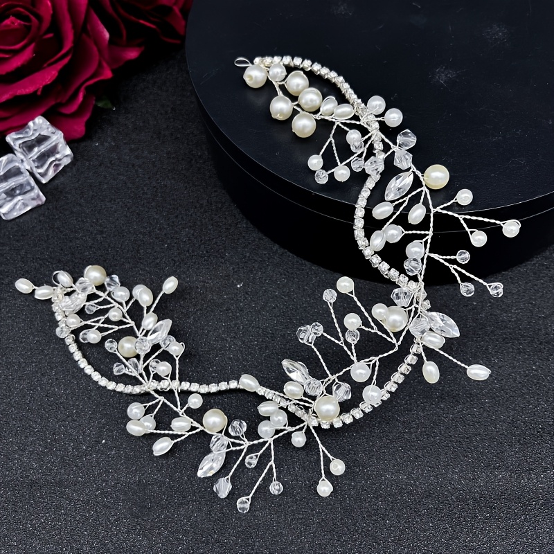 Luxurious Sweet Temperament Bride Headpiece, Exquisite Accessory